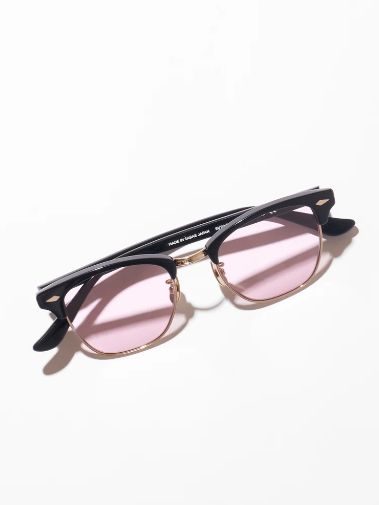 YUGEN (ユーゲン) #10. GLOSS BLACK & CHAMPAGNE GOLD × SAKURA to D.GREY (調光モデル)サングラス / 眼鏡