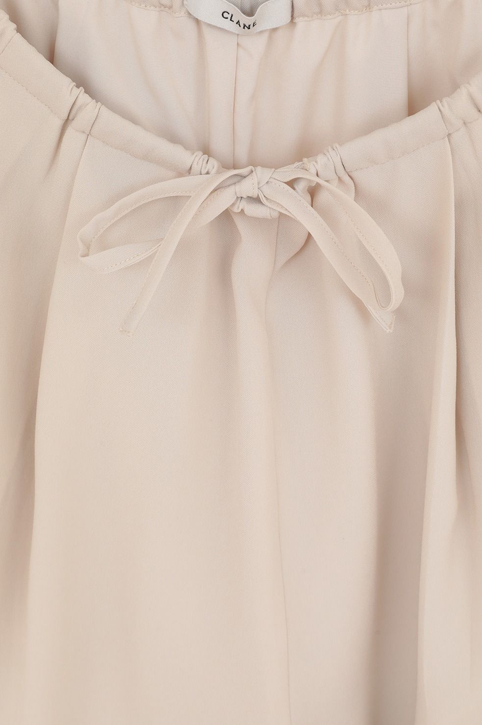 ドローストリングルーズタックパンツ - DRAWSTRING LOOSE TUCK PANTS (IVORY)
