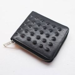 炙り出しスタッズZIPウォレット