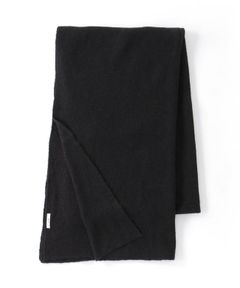 ボリュームニットマフラー BLACK