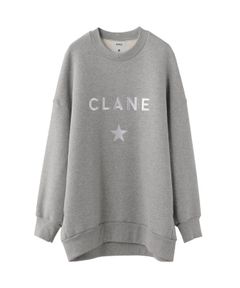 CONVERSE TOKYO×CLANE LOGO プルオーバー GREY