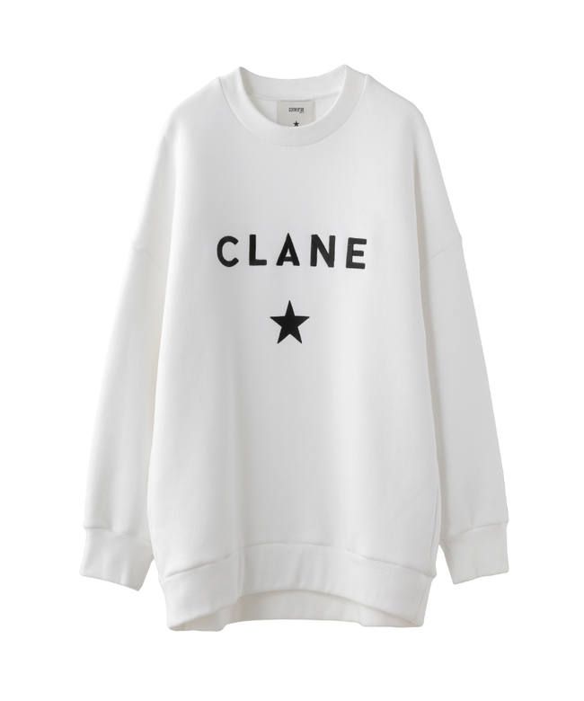 CONVERSE TOKYO×CLANE LOGO プルオーバー WHITE - White