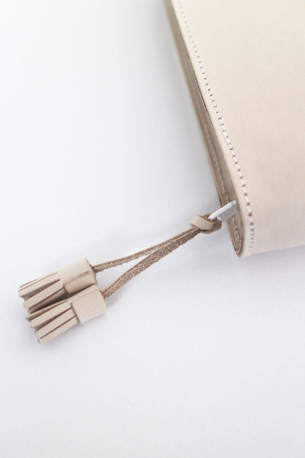 Hender Scheme - クラッチバッグ - zip file natural×tricolor