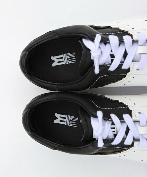 ハイブリットスニーカー  - WHITE×BLACK