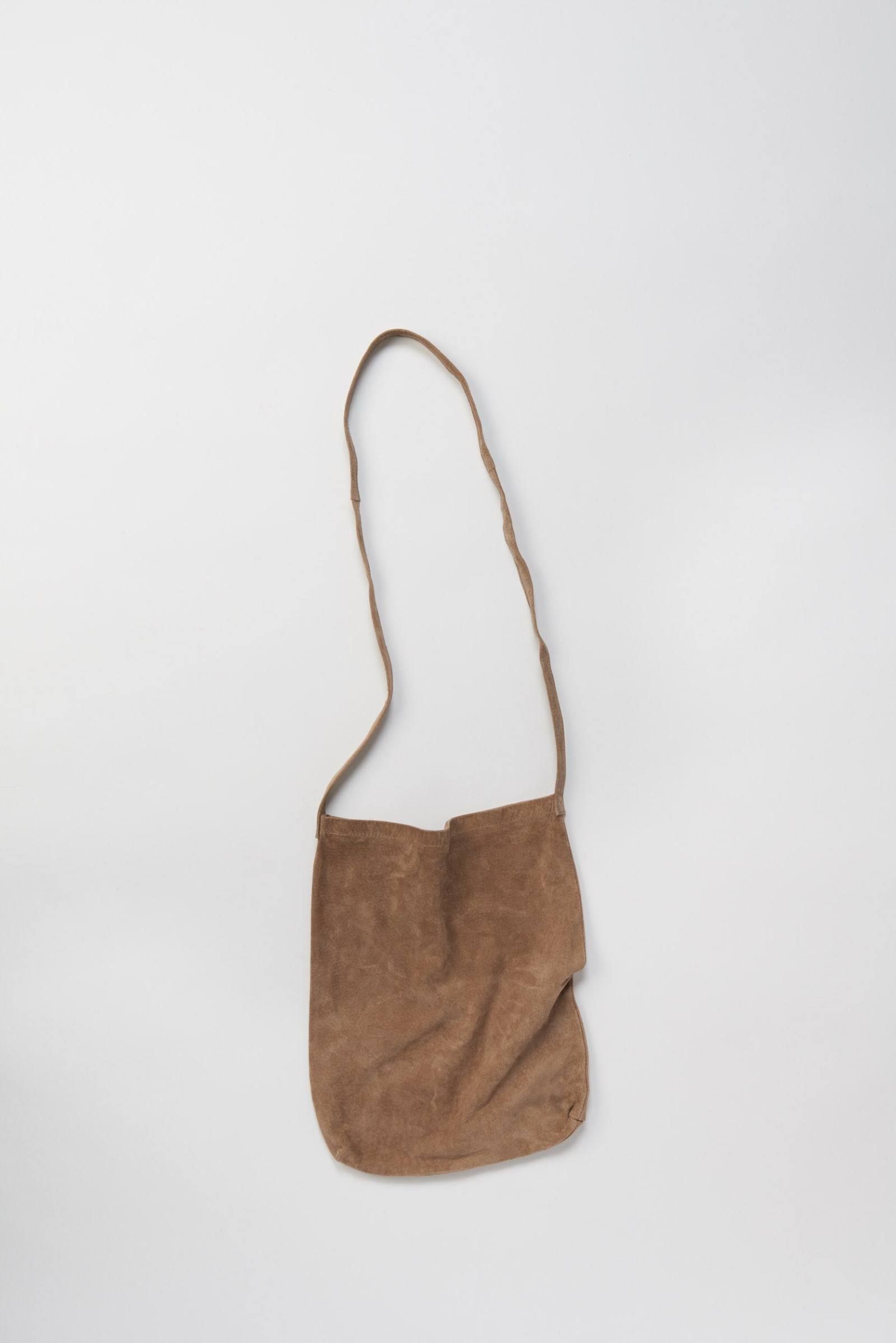 pig shoulder big - ピッグショルダーバッグ beige