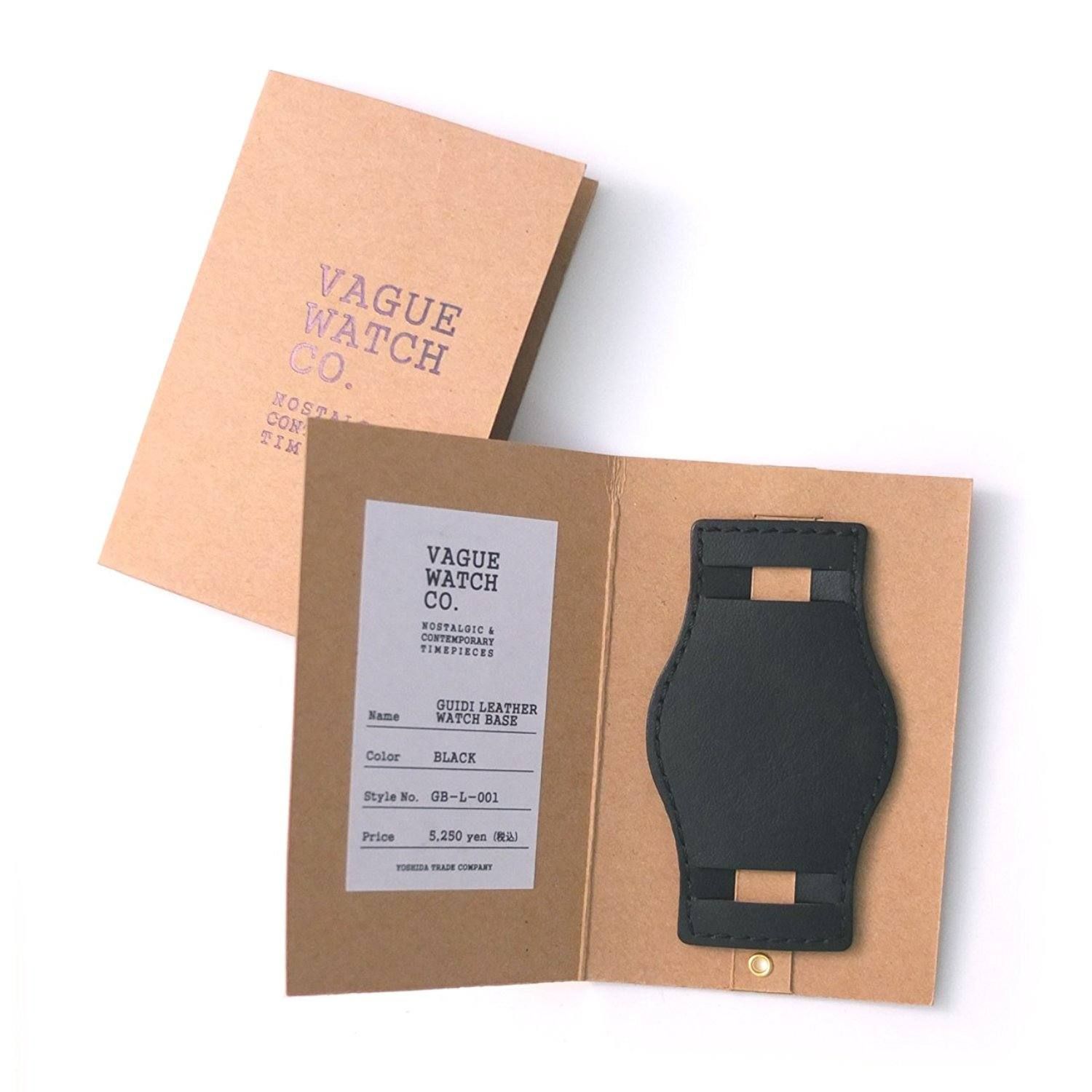 VAGUE WATCH CO. - GUIDI LEATHER WATCH BASE - グイディレザー