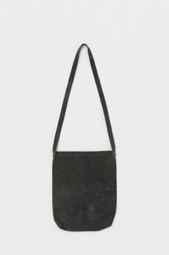 pig shoulder big - ピッグショルダーバッグ dark gray