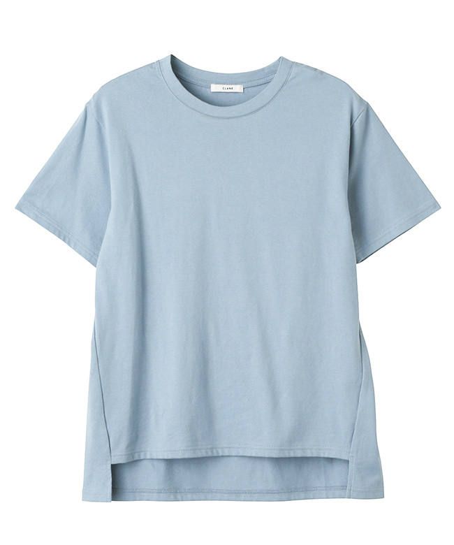 ベーシックTシャツ - UNEVEN T/S  BLUE