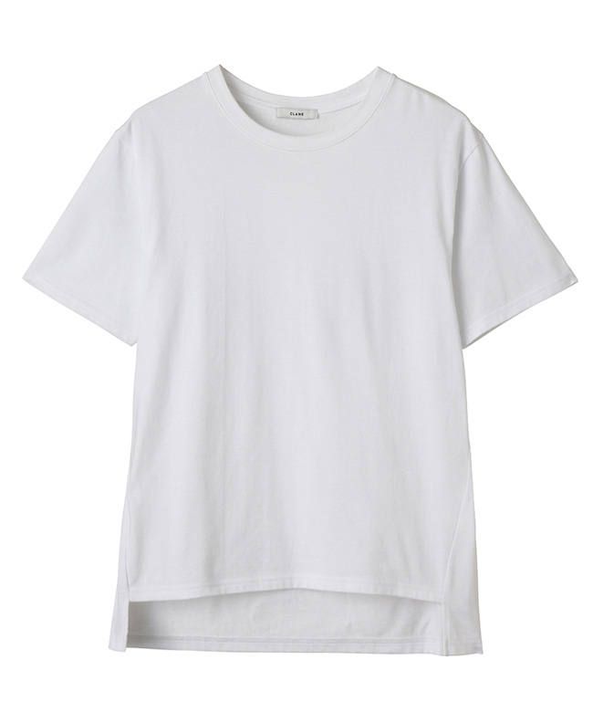 ベーシックTシャツ - UNEVEN T/S  WHITE