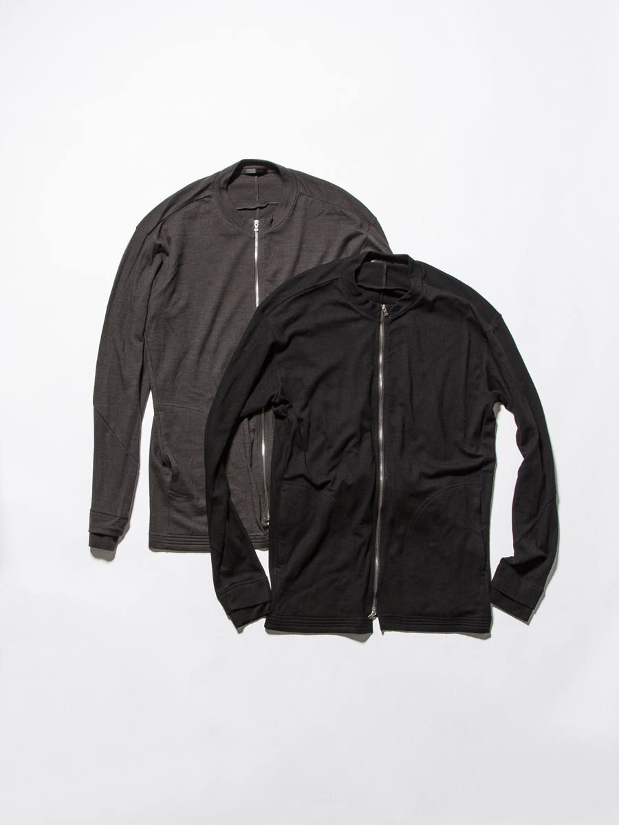 ウール天竺ブルゾン - SUPER 140'S WOOL  BLOUSON - D-BROWN