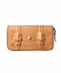 炙り出し長財布 - インビジブル ロングウォレット - CAMEL