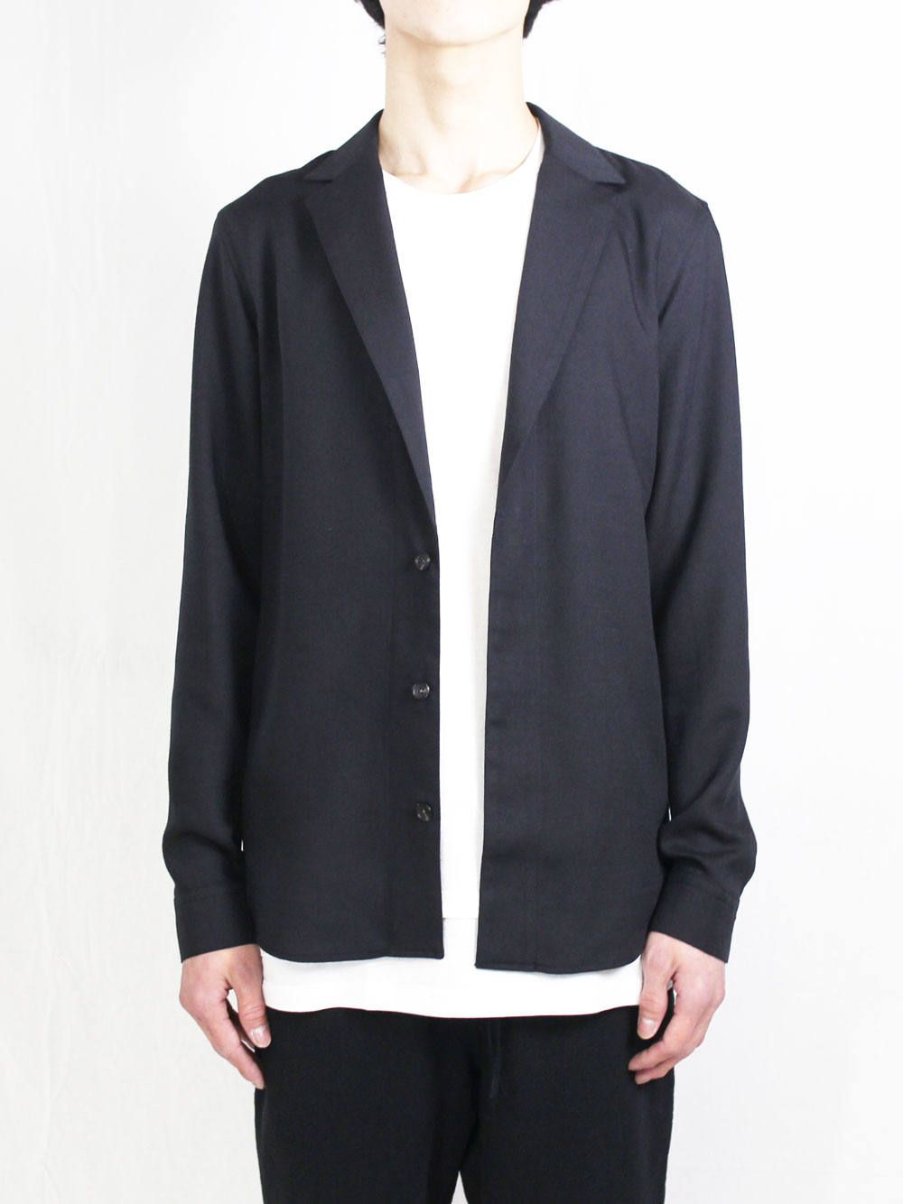 シャツジャケット- Shirt Jacket "BLACK"