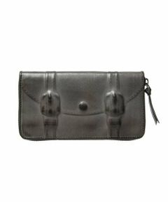 炙り出し長財布 BLACK
