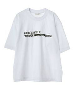 オーバーラインティーシャツ - OVER LINE T-SHIRT - WHITE