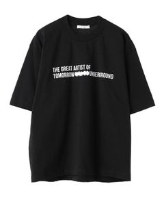 オーバーラインティーシャツ - OVER LINE T-SHIRT - BLACK