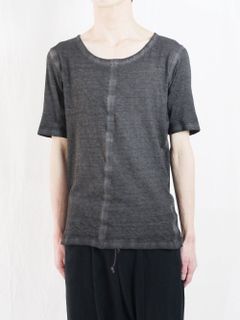 コールドダイリバーシブル5分袖カットソー