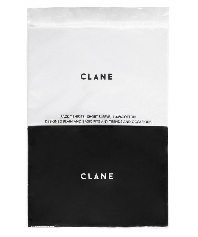 CLANE ロゴT パックT サイズ1 黒 ブラック 新品