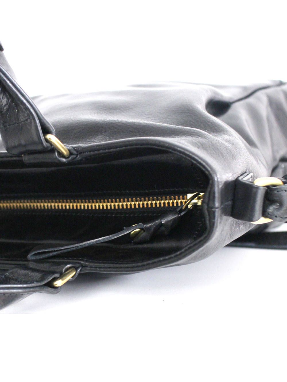 ピックトートバッグ -  pick tote S steer oil shrink