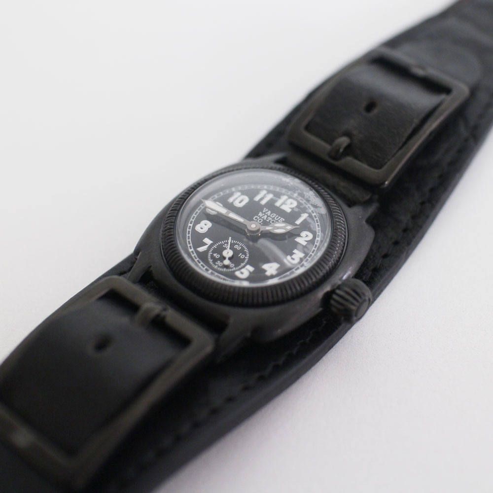 VAGUE WATCH CO. - クッション・スモールリストバンド - COUSSIN WRISTBAND BLACK | ADDICT WEB  SHOP