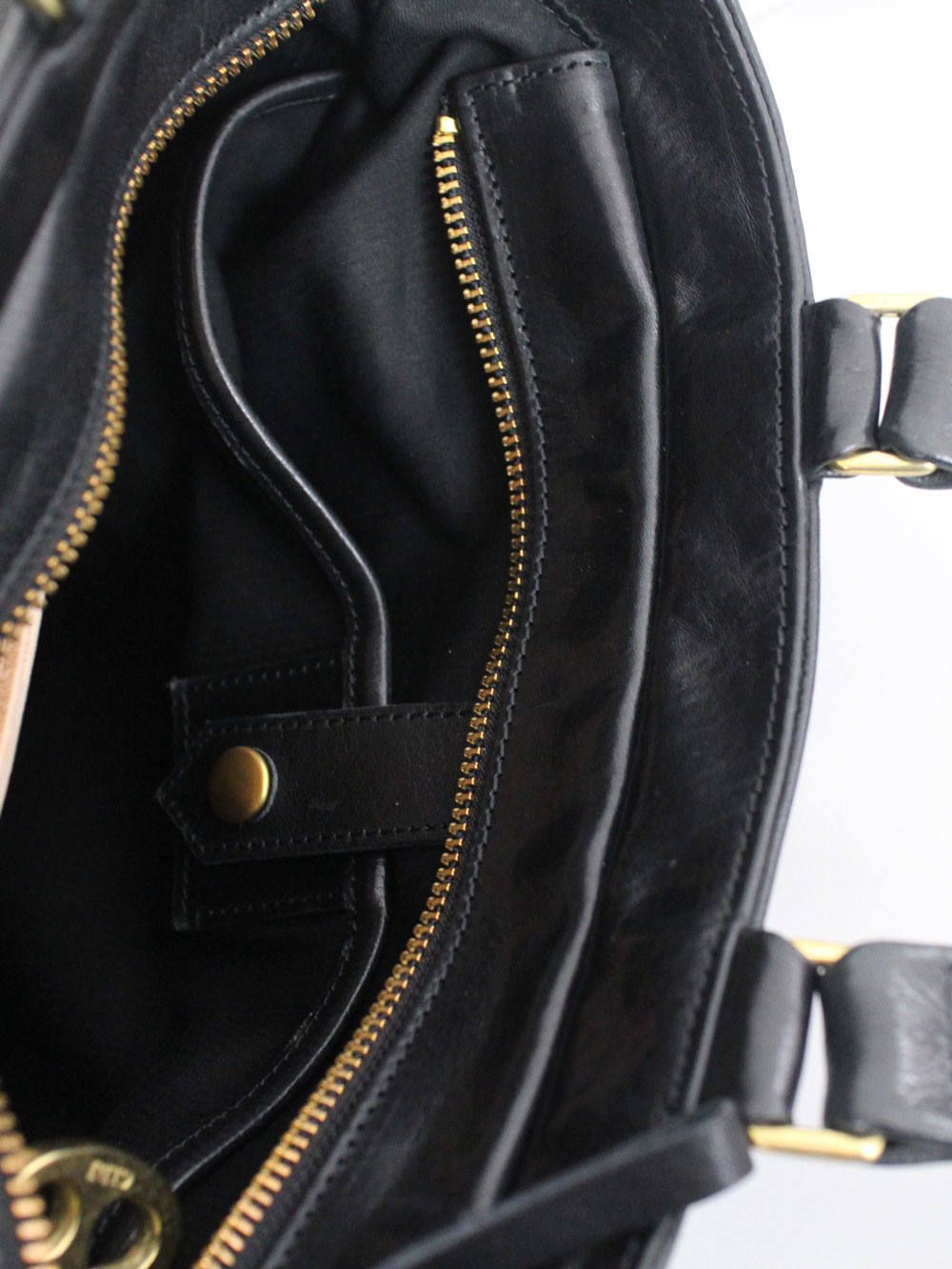 ピックトートバッグ -  pick tote S steer oil shrink