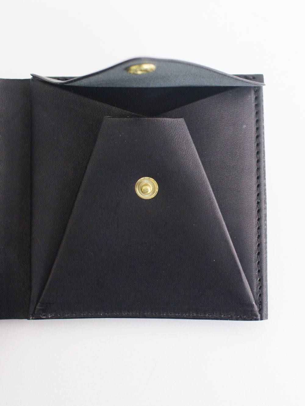 漆塗りフォールドウォレット- Fold wallet urusi steer oil