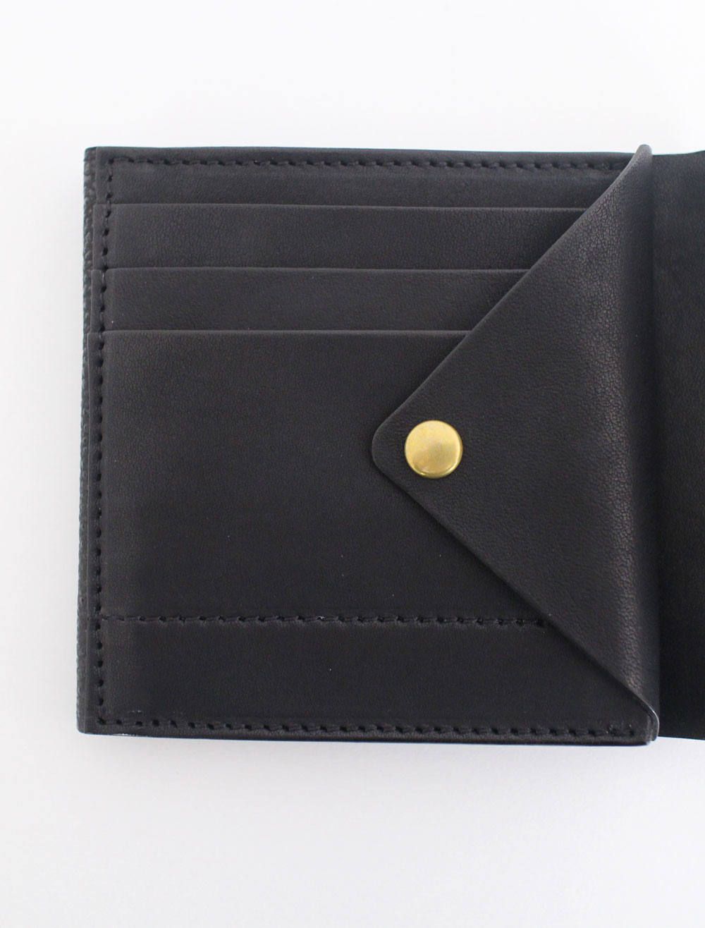 漆塗りフォールドウォレット- Fold wallet urusi steer oil