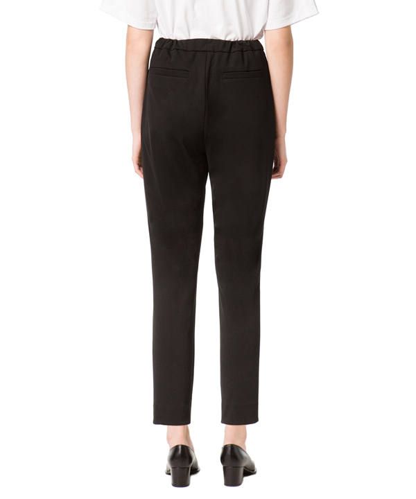 ベーシックタックパンツ - J/W BASIC TUCK PANTS - BLACK