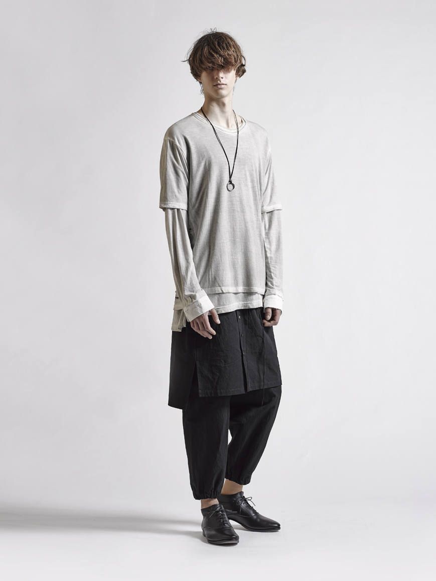 The Viridi anne グレー ポケット付き カットソー The Viridi anne グレー ポケット付き カットソー The Viridi