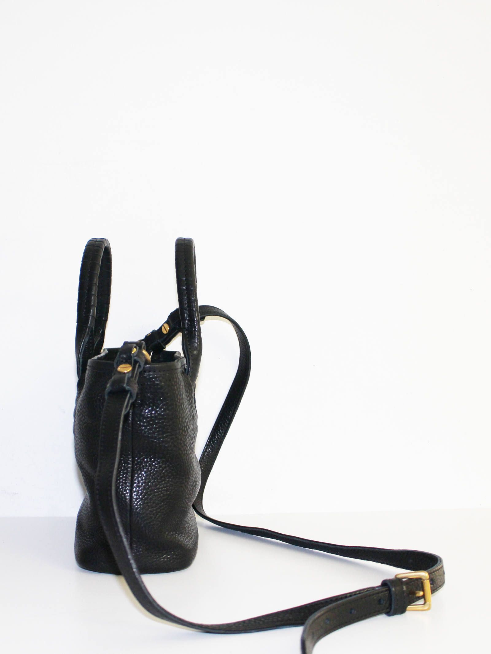 カットオフトート - Cut off Tote S - BLACK