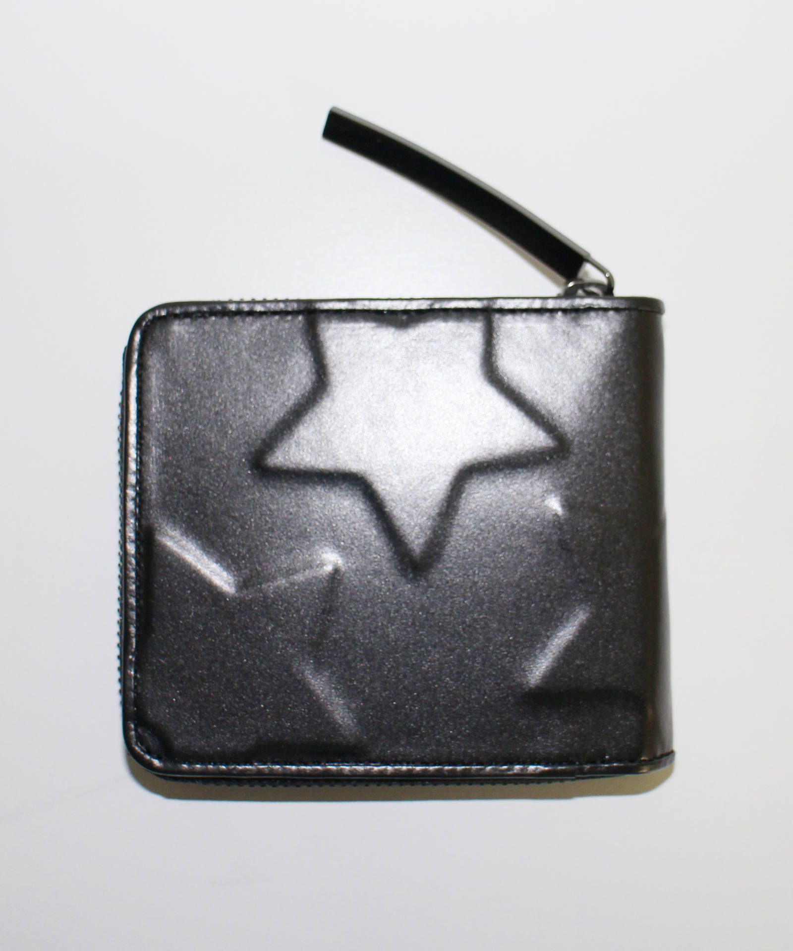 スタースモールウォレット - star small wallet - BLACK