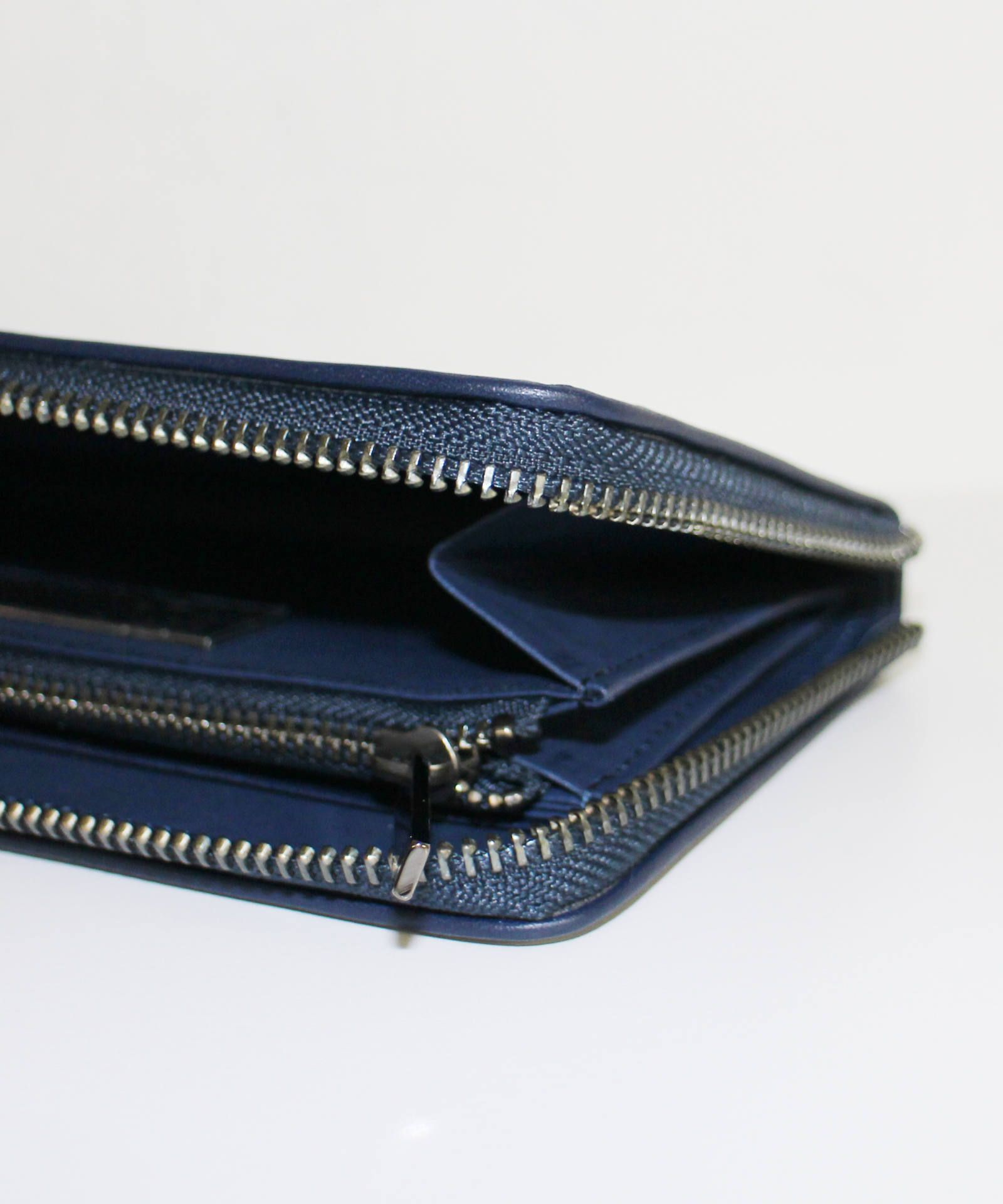 サンダーロングウォレット - sander long wallet - NAVY