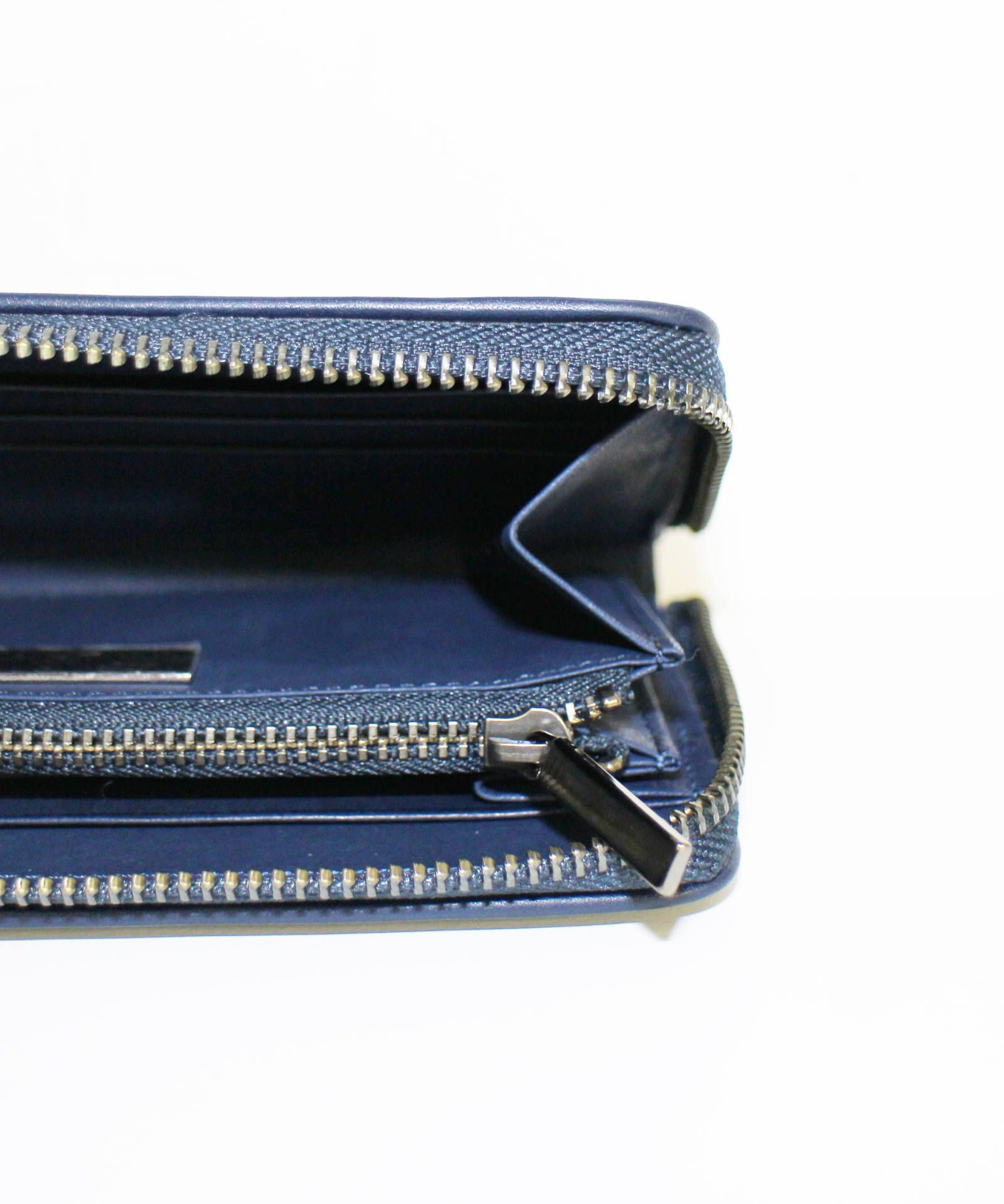 サンダーロングウォレット - sander long wallet - NAVY