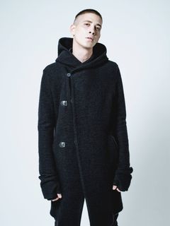 SADDAM TEISSY 17-18AW “Jersey Hood Coat  Style”