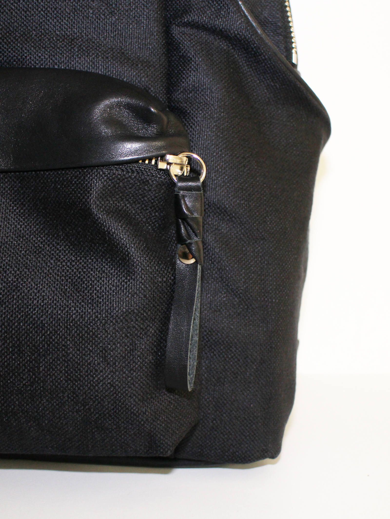 タワーリュック - Tower Ruck Linen×Steer - BLACK