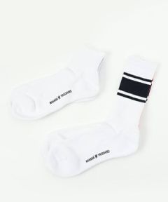 セットソックス - SET SOCKS - WHITE