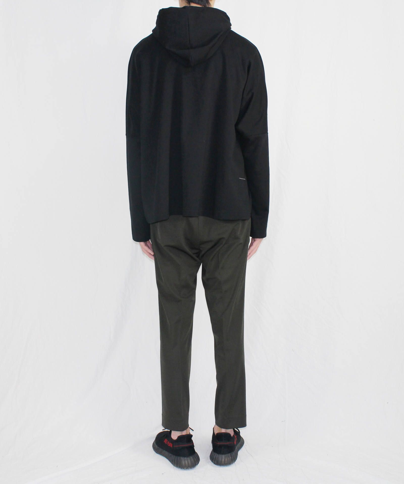 リブニットパンツ - RIB KNIT PANTS - GREY