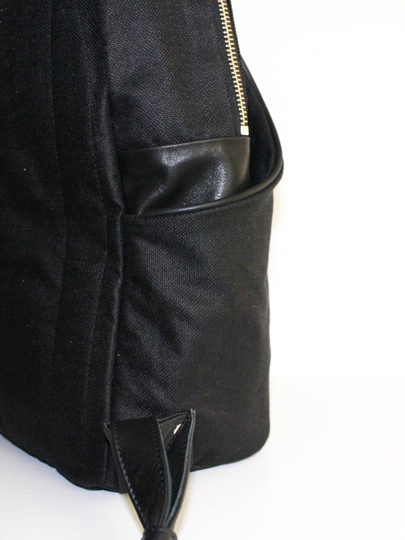 タワーリュック - Tower Ruck Linen×Steer - BLACK