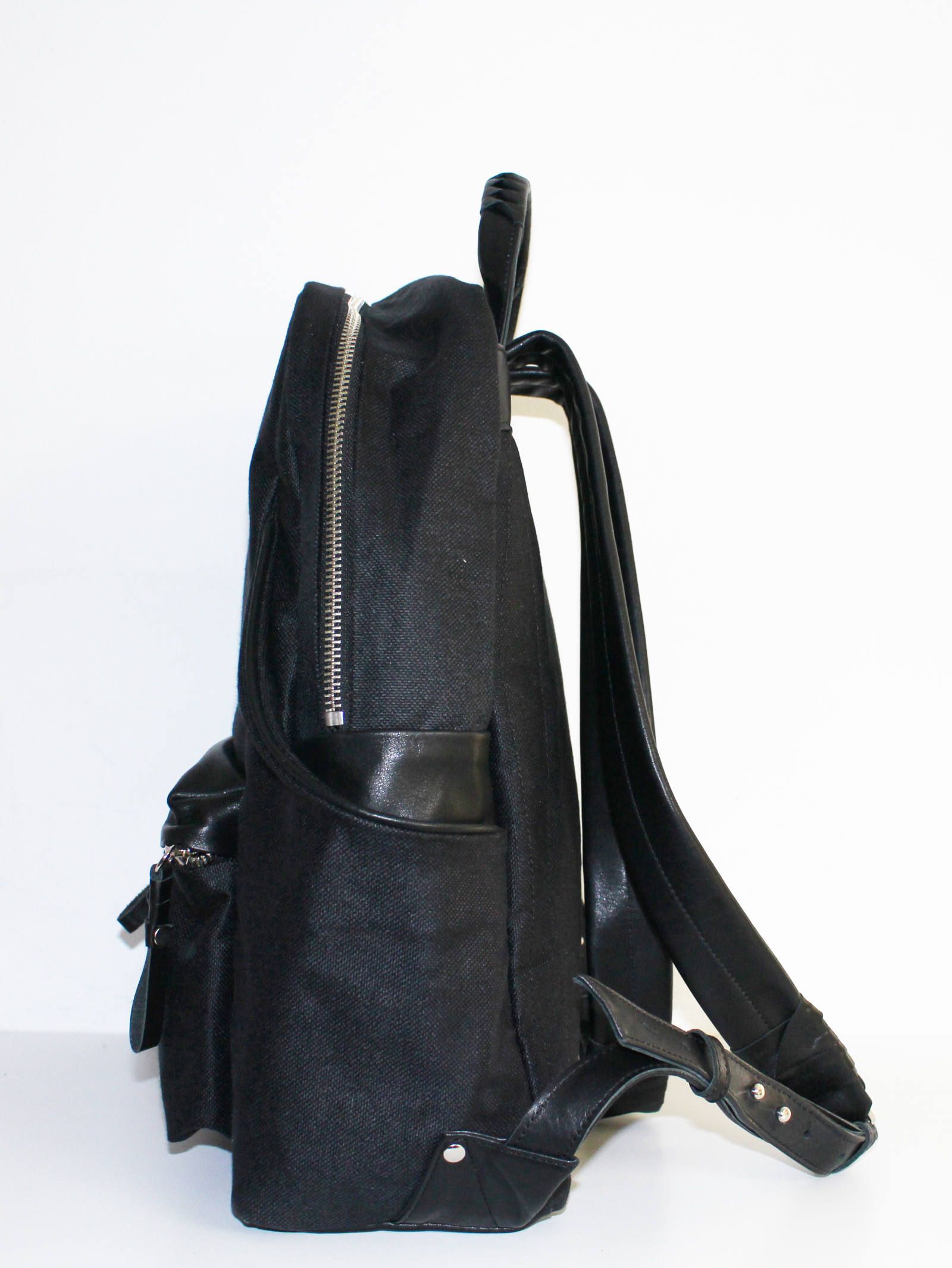 タワーリュック - Tower Ruck Linen×Steer - BLACK
