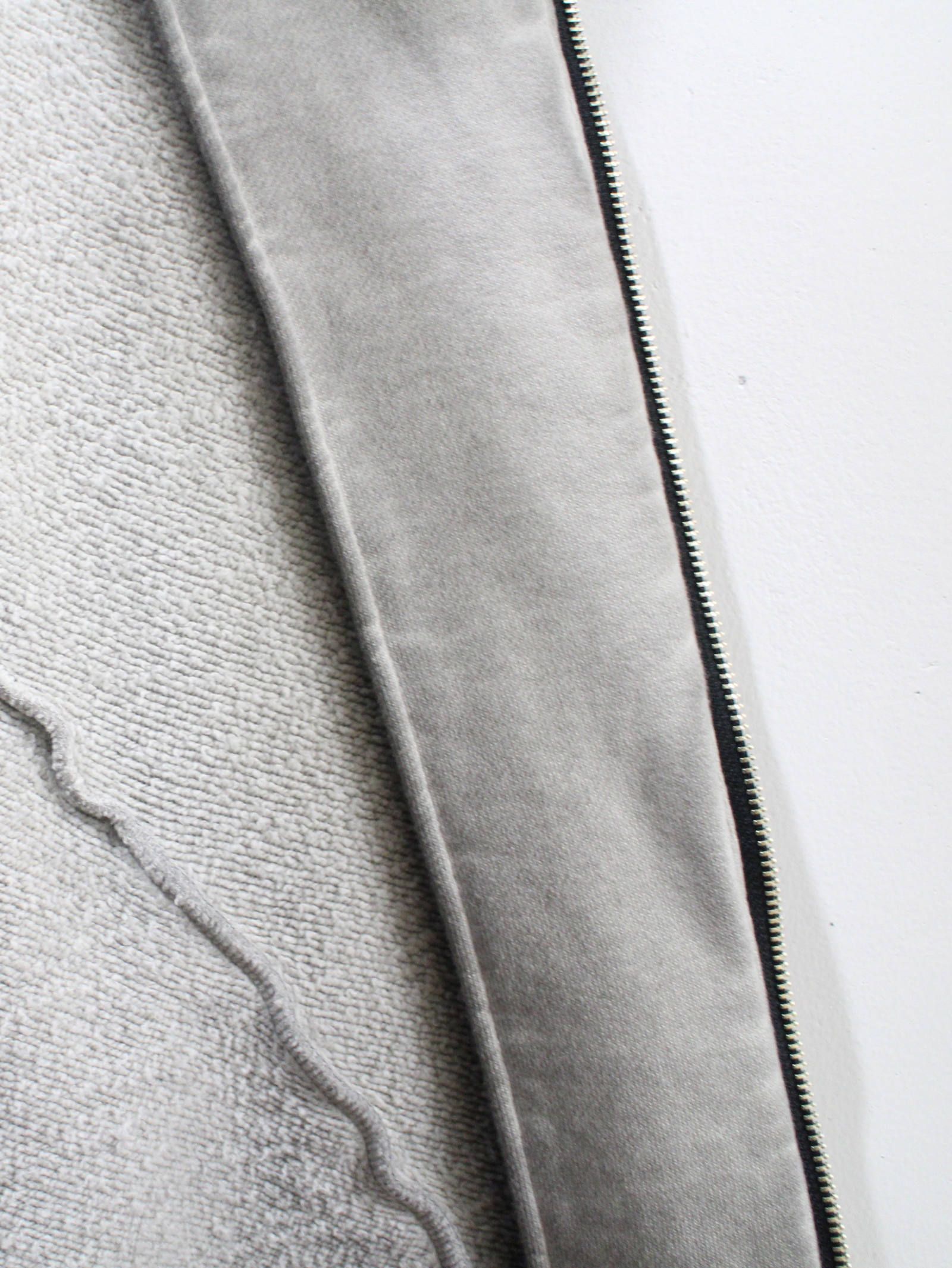 コールドダイジップアップパーカー - Cold Dye Zip Up Parka - Grey