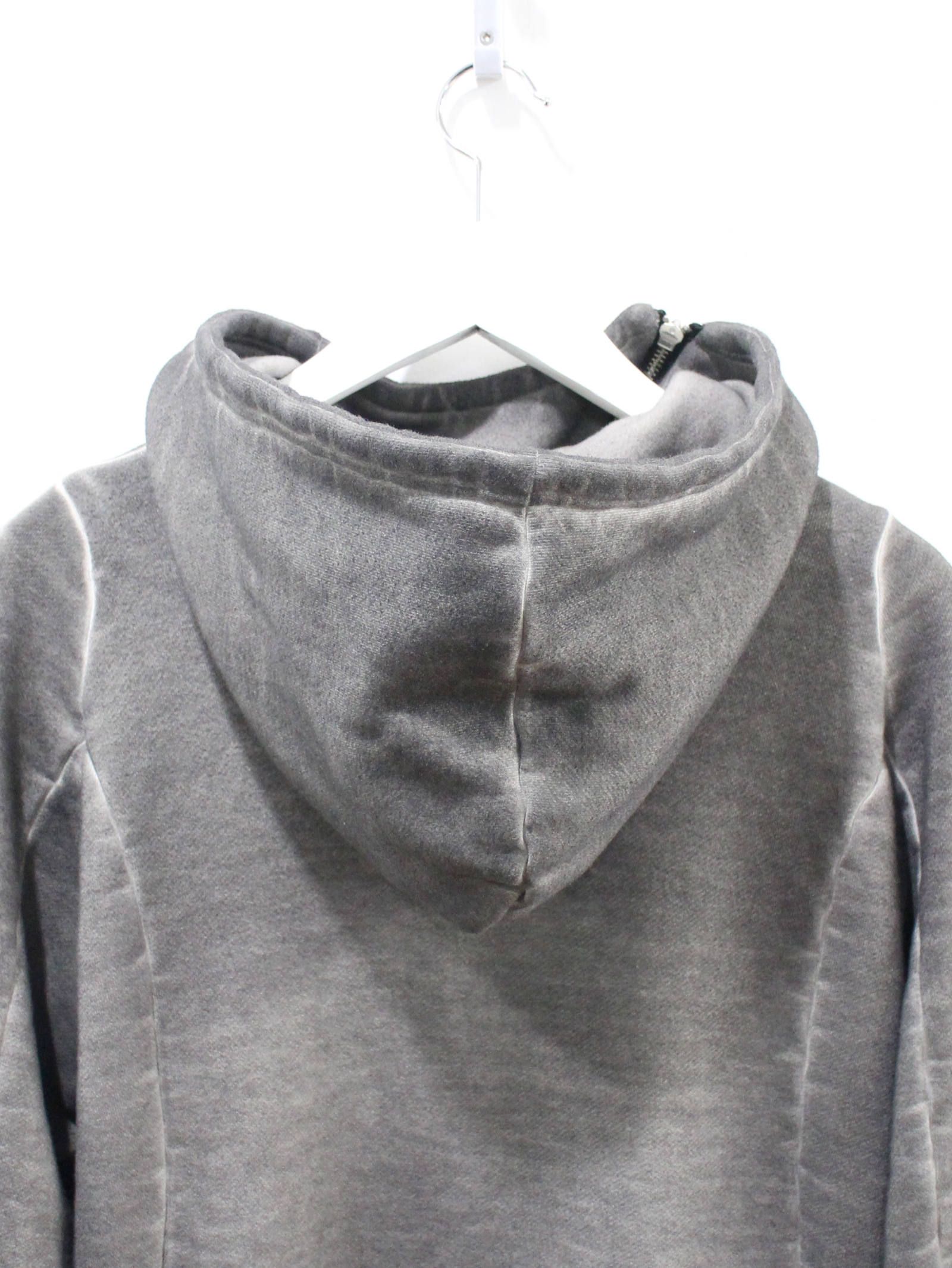 コールドダイジップアップパーカー - Cold Dye Zip Up Parka - Grey