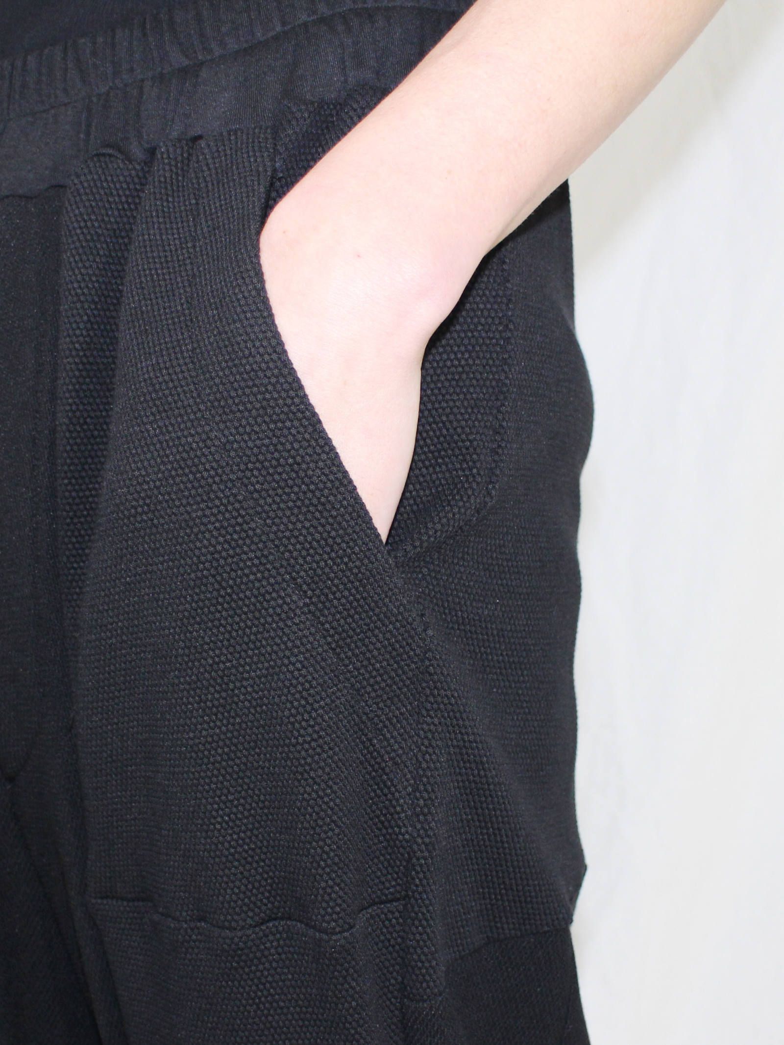 クロップドパンツ - CO/MO WAFFLE CROPPED PANTS