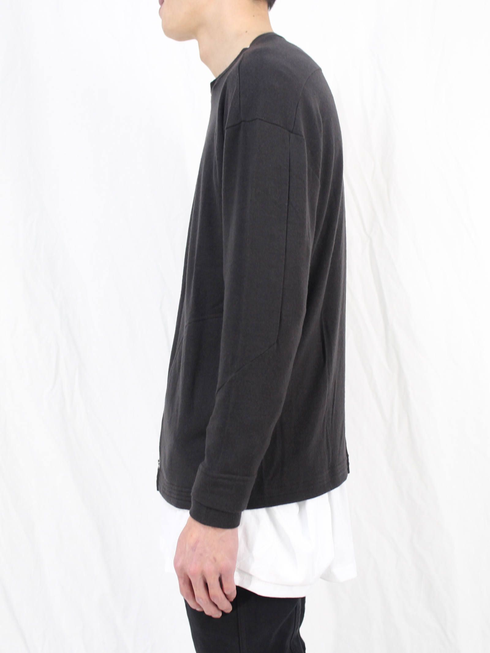 ウール天竺ブルゾン - SUPER 140'S WOOL  BLOUSON - D-BROWN