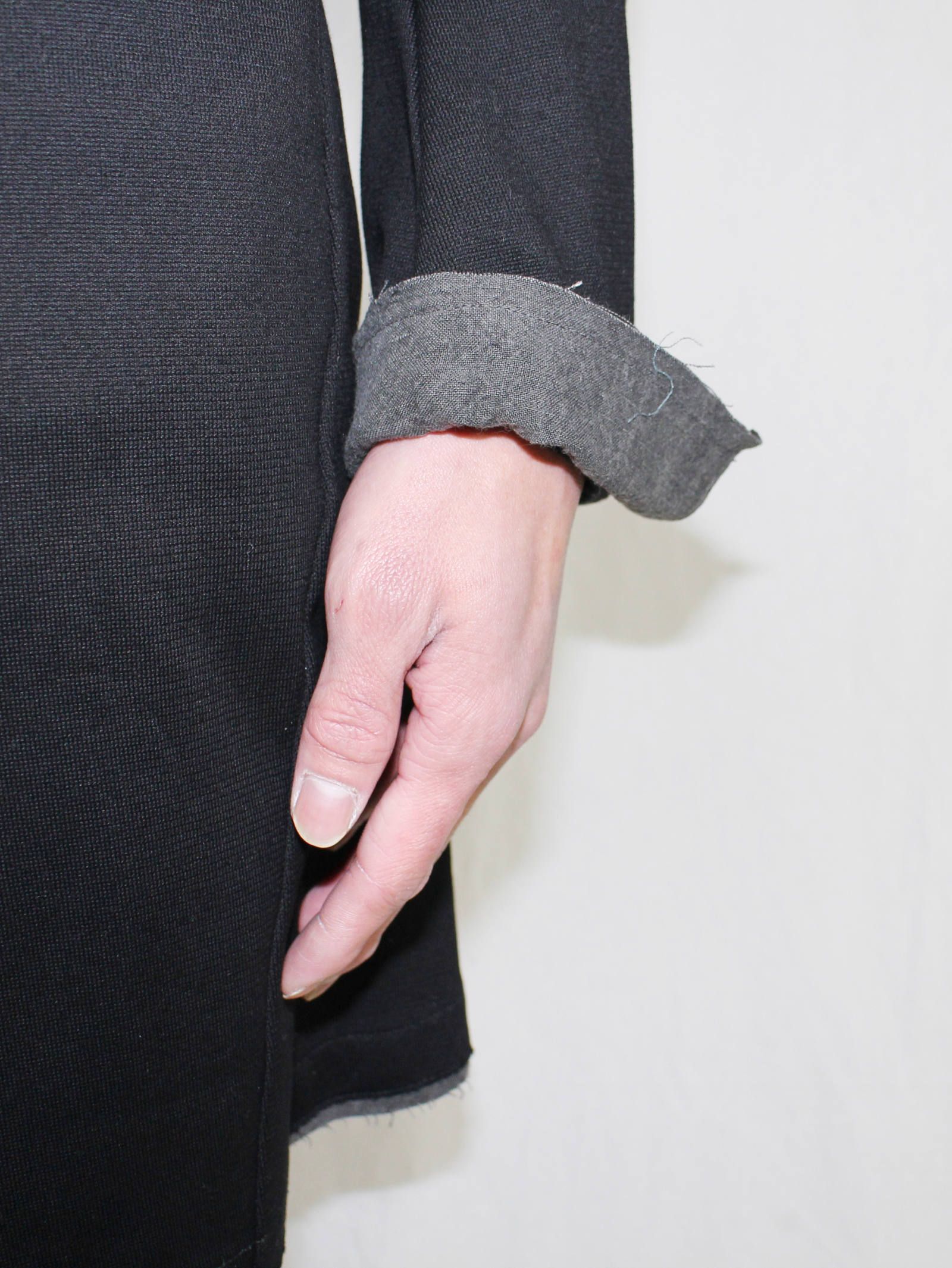 コットンジャージーコート - Heavy Cotton Jersey Coat