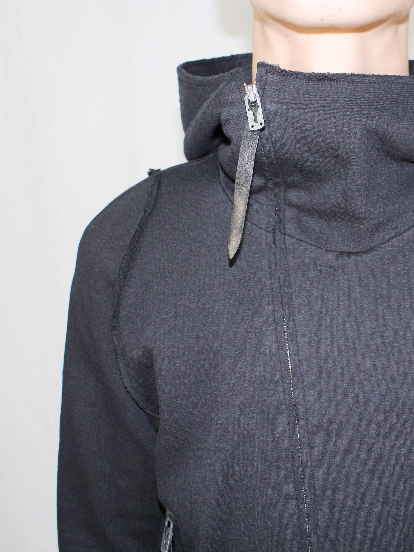 接結ジャージパーカー - Double Face Jersey Zip Up Parka