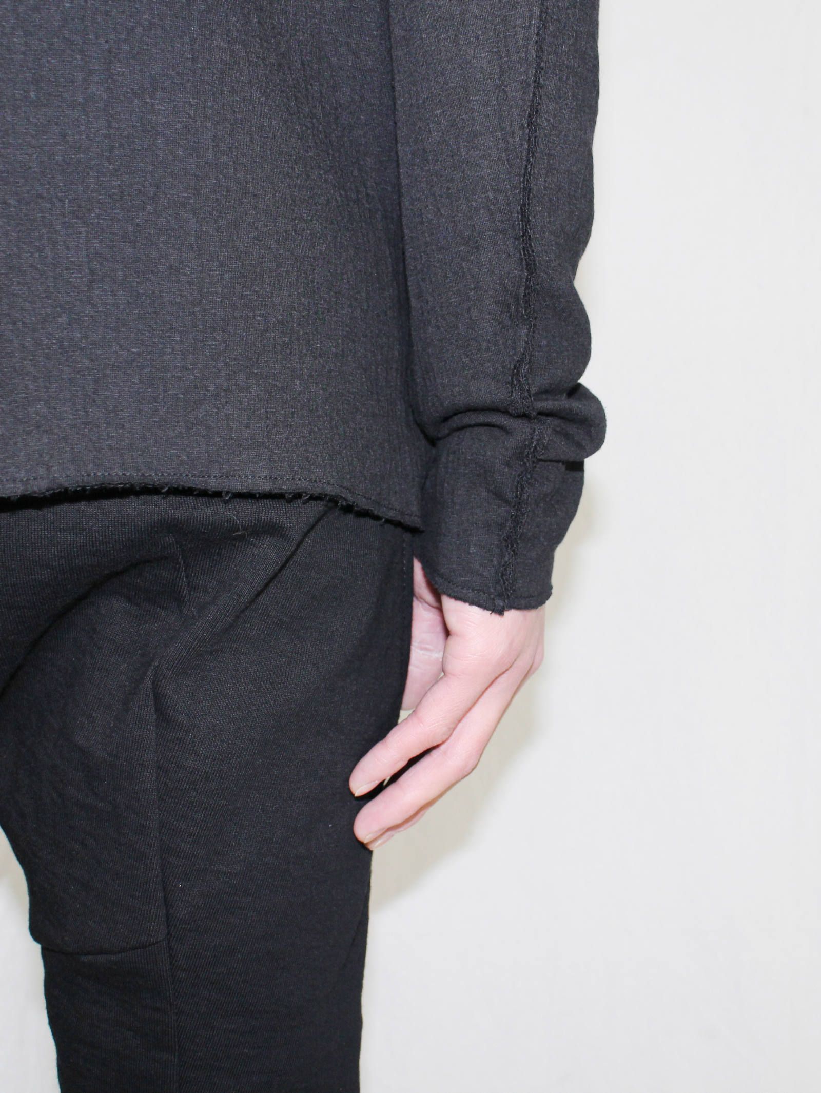 接結ジャージパーカー - Double Face Jersey Zip Up Parka