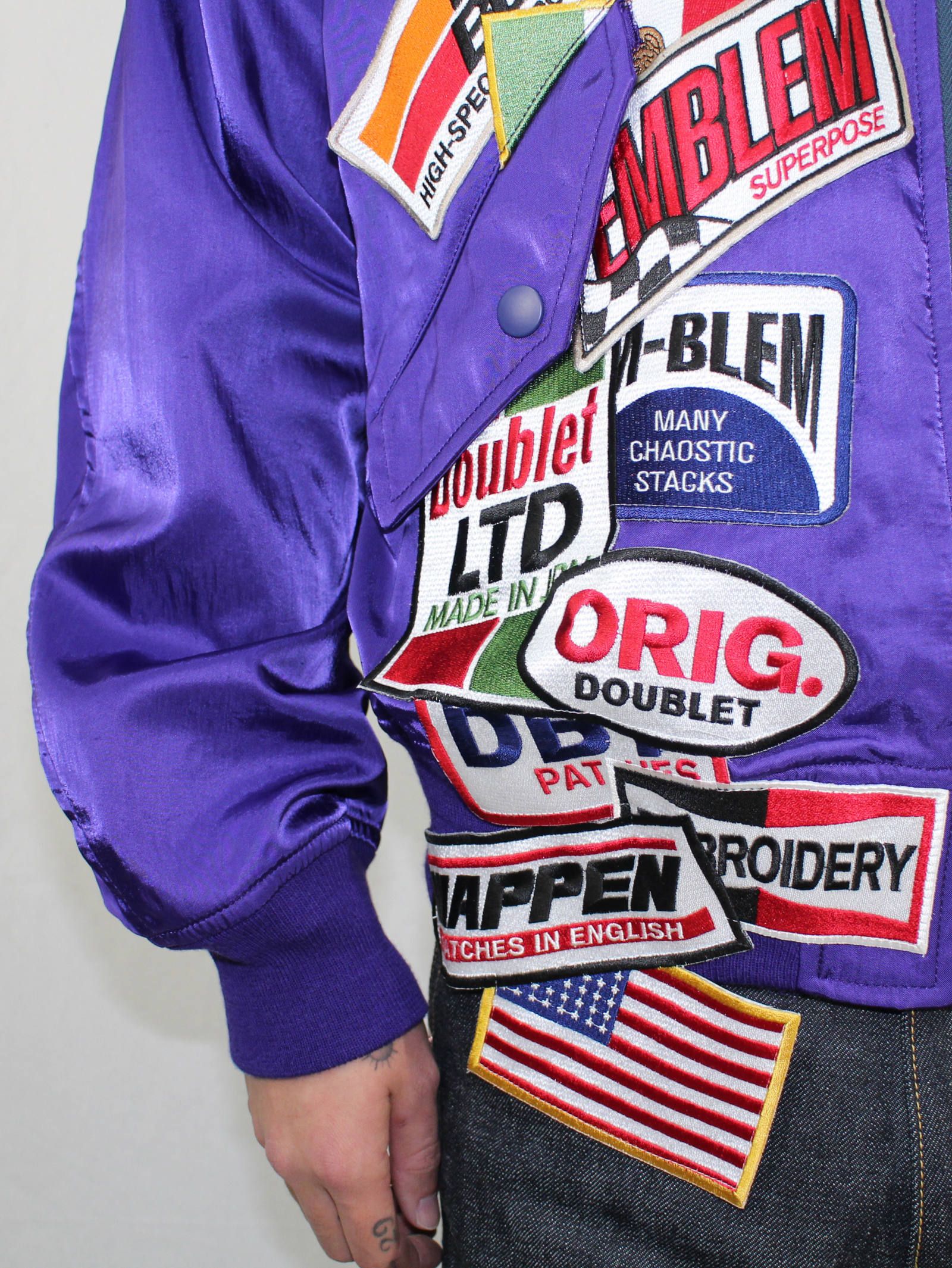 DOUBLET 18SS ” CHAOS PATCHES BLOUSON” | ADDICT WEB SHOP