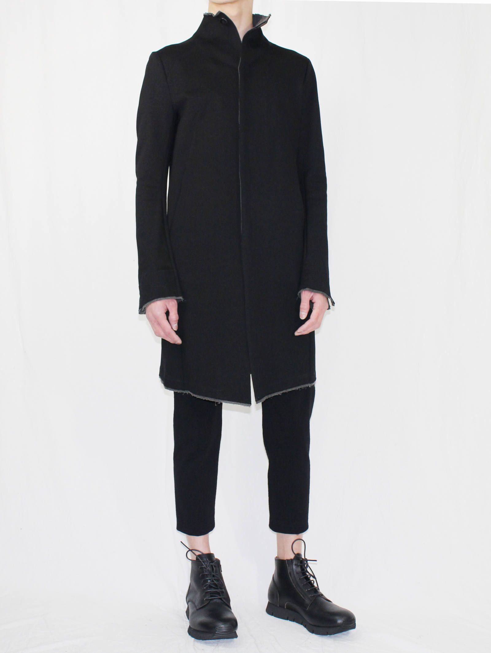 コットンジャージーコート - Heavy Cotton Jersey Coat