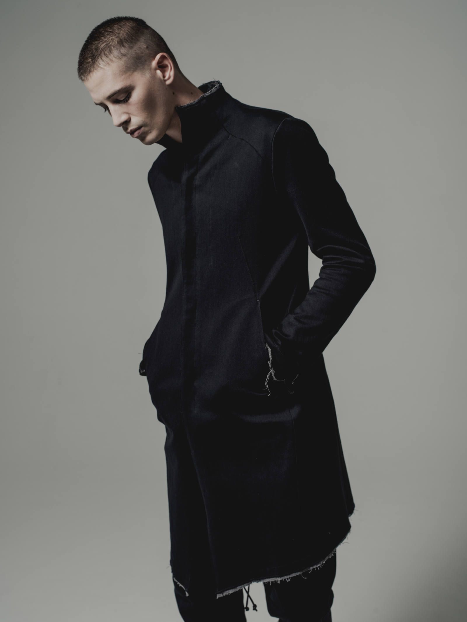 コットンジャージーコート - Heavy Cotton Jersey Coat