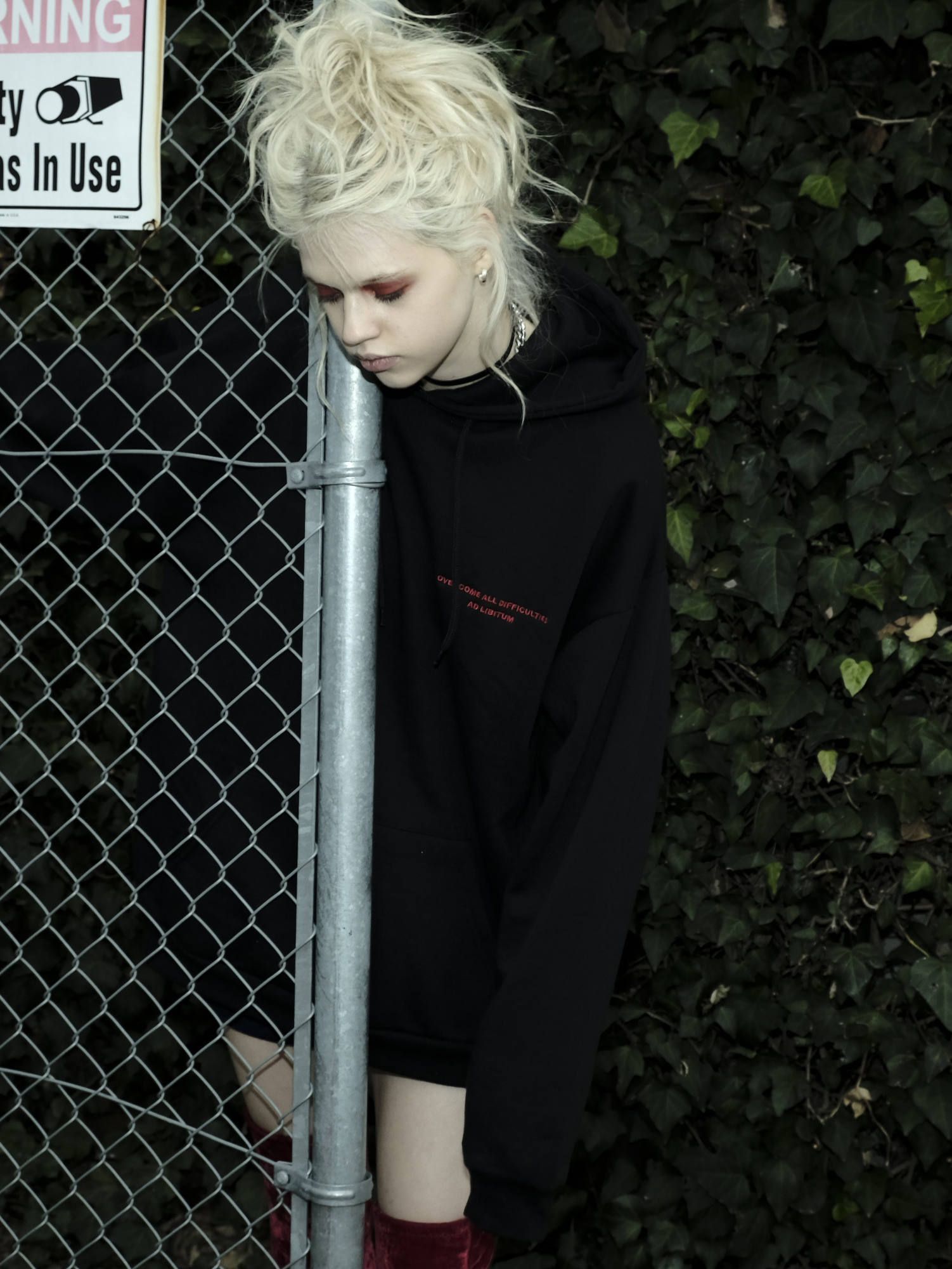 ビッグフーディー - BIG HOODIE / BLK