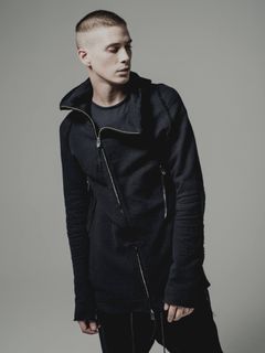 接結ジャージパーカー - Double Face Jersey Zip Up Parka